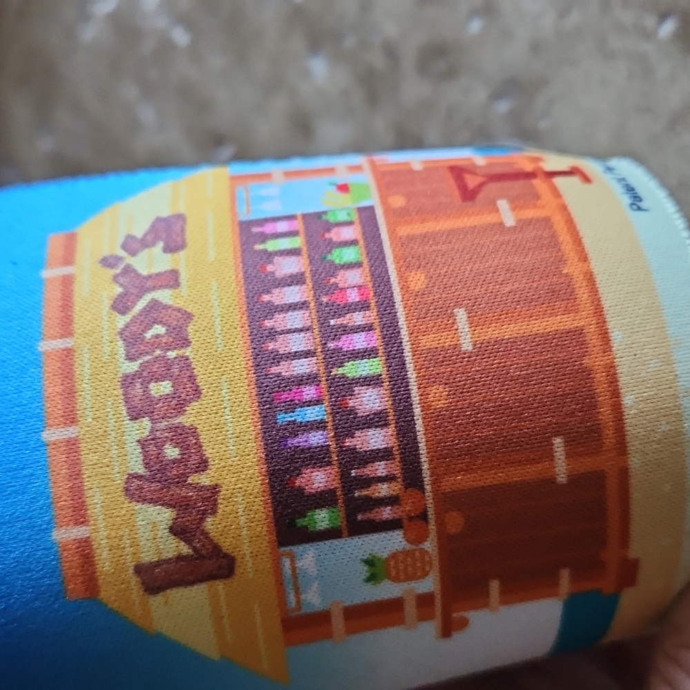 Woody's can koozie with guy in swimsuit that "goes up" when can is inside - Picture 1 of 8